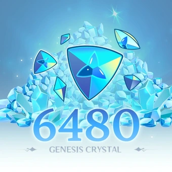 6480+1600 Cristal primaire | Genshin Impact