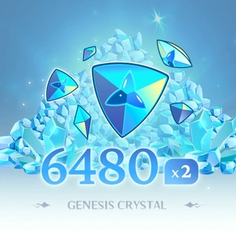 6480+1600 Cristal primaire*2 | Genshin Impact