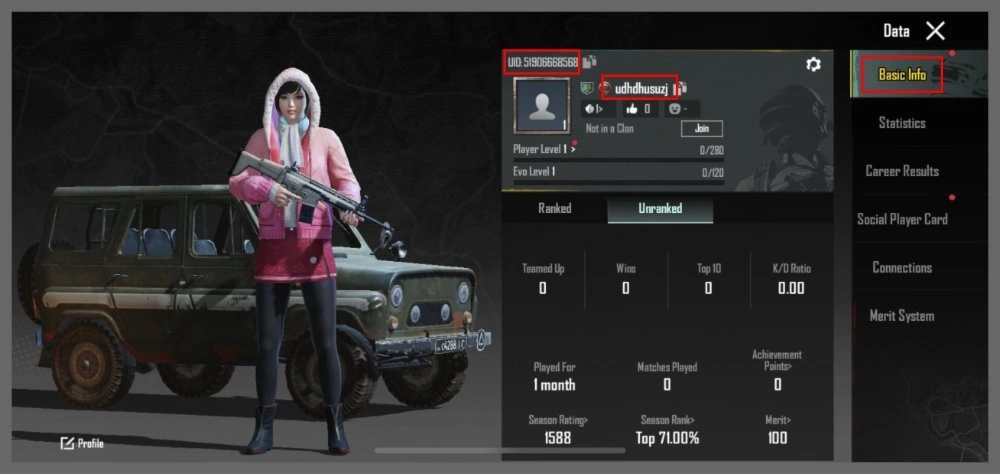 obtenir l'uid de pubg pour recharge pubg uc