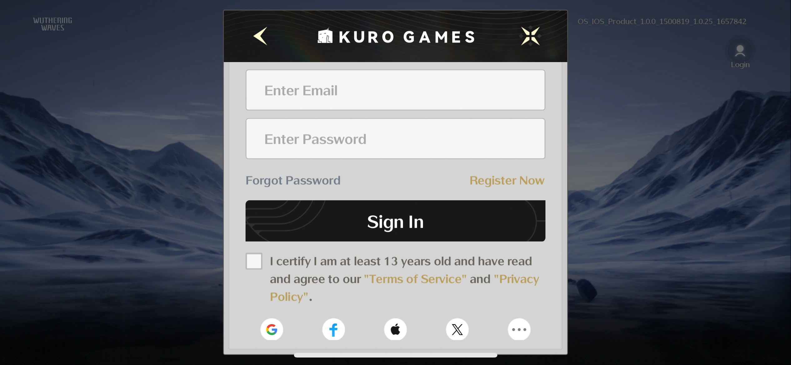 obtain the Wuthering Waves Account and Password in the game?