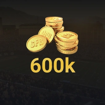 600K Coins | College Football 26