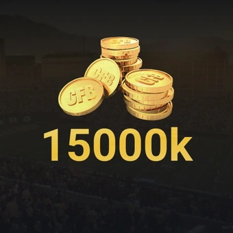 15000K Coins | College Football 26