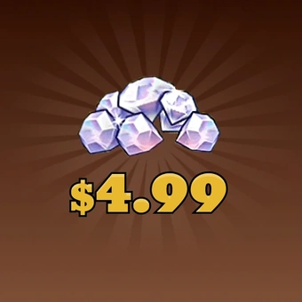 4.99 Gems | Legend of Mushroom