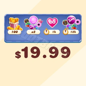 $19.99 Pack | Candy Crush Saga