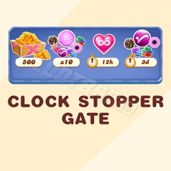 Clock Stopper Gate | Candy Crush Saga