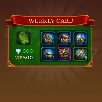 Weekly Card | Evony: The King's Return 