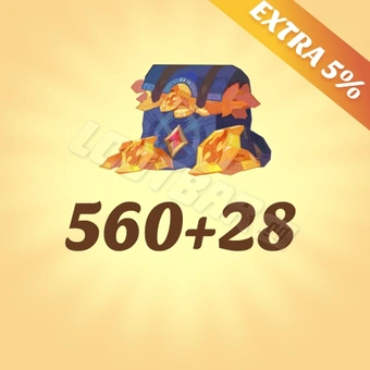 560+28 Dragon Crystals