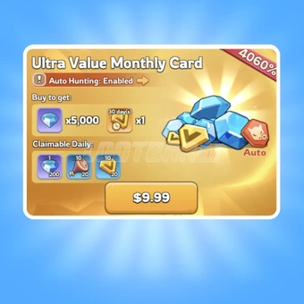 Ultra Value Monthly Card