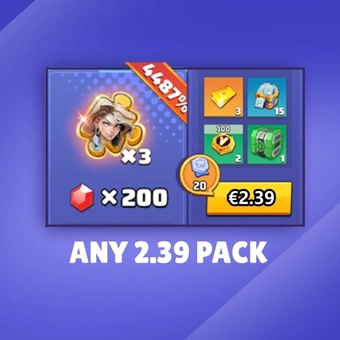 2,39 Paquetes Estándar | Last War: Survival