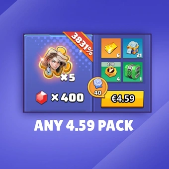  4,59 Paquetes Estándar | Last War: Survival