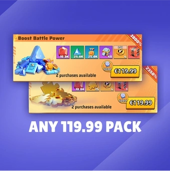 119,99 Paquetes Estándar | Last War: Survival