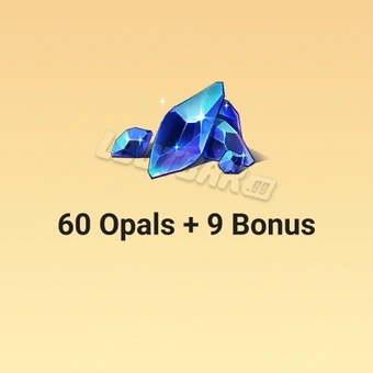 60 Opals + 9 Bonus