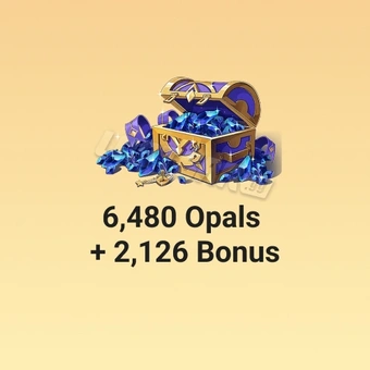 6,480 Opals + 2,126 Bonus