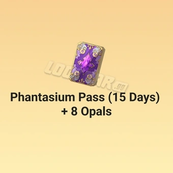 Phantasium Pass (15 Days) + 8 Opals