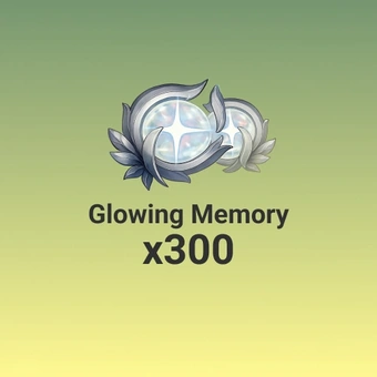 300 Glowing Memory | Rememento: White Shadow