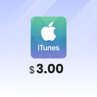 iTunes Gift Card US - 3 USD | Tarjeta de regalo de iTunes US