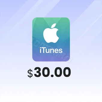 iTunes Gift Card US - 30 USD | Tarjeta de regalo de iTunes US