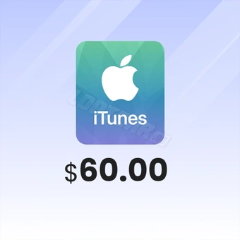 iTunes Gift Card US - 60 USD | Tarjeta de regalo de iTunes US