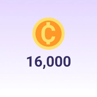 16000 Coins | StarMaker
