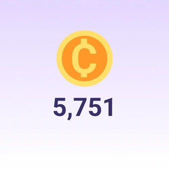 5751 Coins | StarMaker
