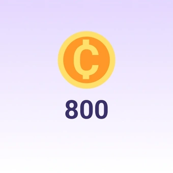 800 Coins | StarMaker