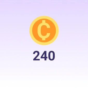 240 Coins | StarMaker