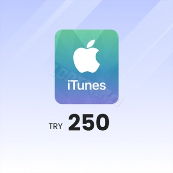 Apple Gift Card  250 TRY | Tarjeta de regalo de iTunes TR