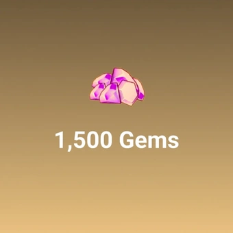 1500 Gems | War & Order