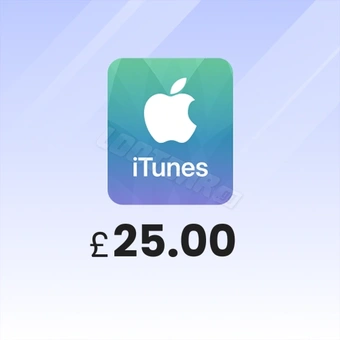 iTunes Gift Card 25 GBP | Tarjeta de regalo de iTunes del Reino Unido