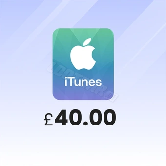 iTunes Gift Card 40 GBP | Tarjeta de regalo de iTunes del Reino Unido