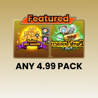 4.99 Any gift package | Dragon Ball Z Dokkan Battle