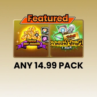 14.99 Any gift package | Dragon Ball Z Dokkan Battle