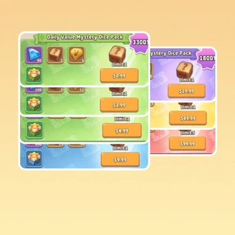 Mystery Dice Pack All-In-One | Top Heroes: Kingdom Saga