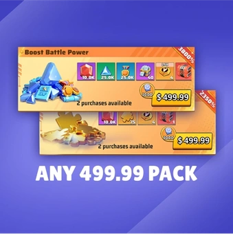 499.99 Paquetes Estándar | Last War: Survival