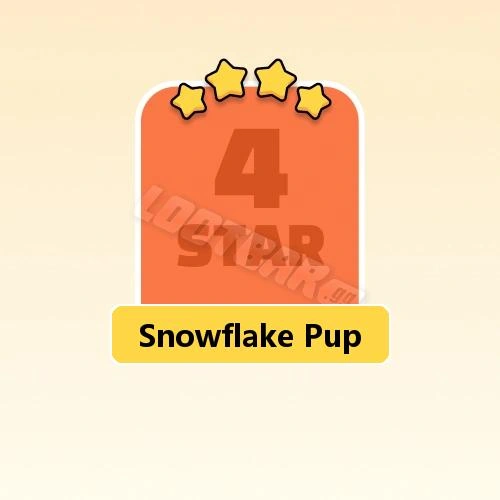 Snowflake Pup
4 Stars Set18-3 | MONOPOLY GO!