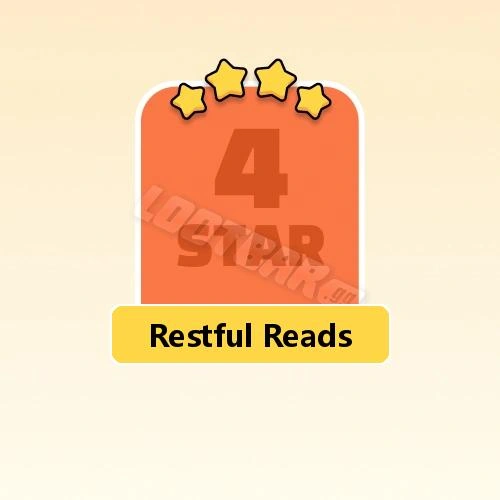 Restful Reads
4 Stars Set19-2 | MONOPOLY GO!