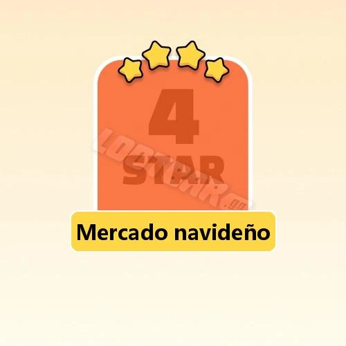 Mercado navideño
4 Stars Set22-1 | MONOPOLY GO!