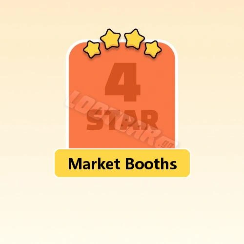 Market Booths
4 Stars Set22-1 | MONOPOLY GO!