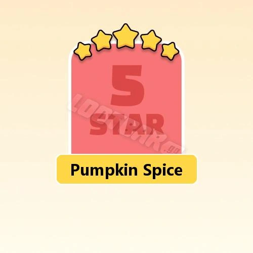 Pumpkin Spice
5 Stars Set15-9 | MONOPOLY GO!
