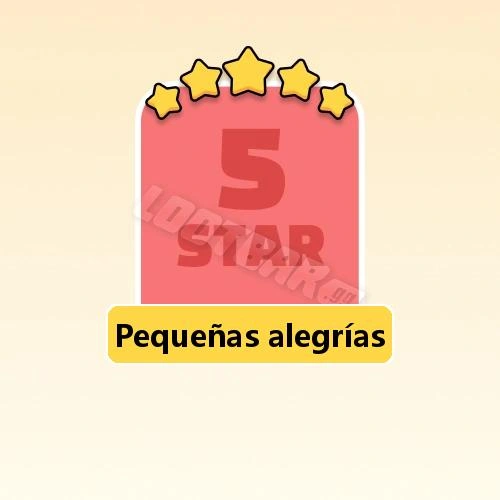 Pequeñas alegrías
5 Stars Set19-6 | MONOPOLY GO!