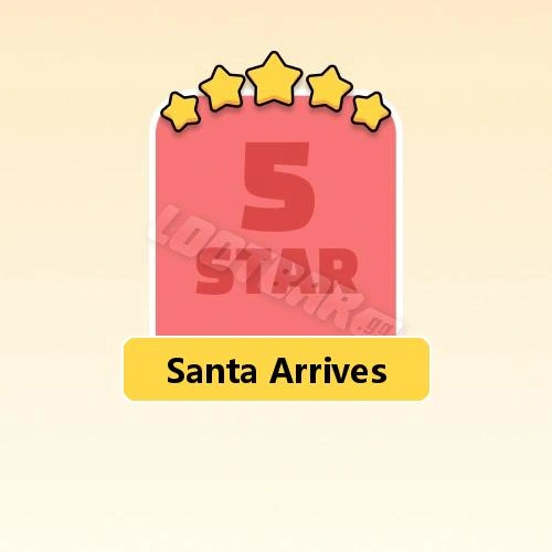 Santa Arrives
5 Stars Set21-4 | MONOPOLY GO!