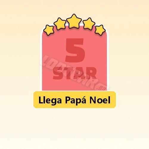 Llega Papá Noel
5 Stars Set21-4 | MONOPOLY GO!