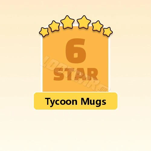 Tycoon Mugs
6 Stars Set22-9 | MONOPOLY GO!