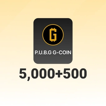 5000+500 G-Coin | P.U.B.G G-Coin