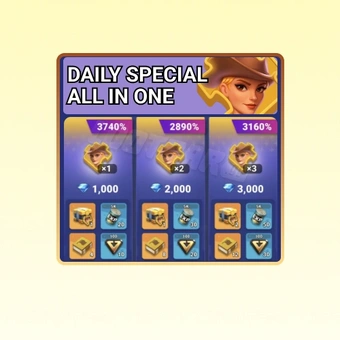 Ежедневное специальное предложение "Все в одном | Land of Jail