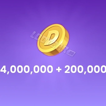 4000000 + 200000 monete | Dazz Live