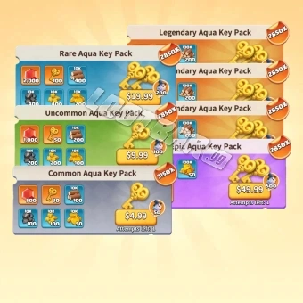 Aqua Key Pack All-In-One | DW: Survival