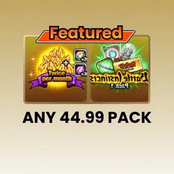44.99 Any gift package | Dragon Ball Z Dokkan Battle