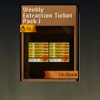 Pack de Tickets d'Extraction Hebdomadaire Ⅰ | Limbus Company