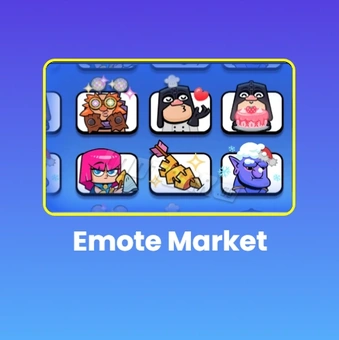 Mercado de Emotes | Clash Royale